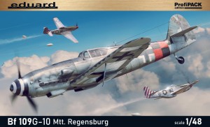 1:48 Messerschmitt BF-109 G-10 Gustav - Niemiecki samolot myśliwski - Eduard 82119 [ProfiPack]
