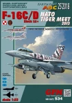 1:33 General Dynamics F-16C/D Block 52 NATO TIGER MEET 2013 - GPM 534