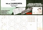 1:25 Elementy wycinane laserowo do WR-40 LANGUSTA - GPM 592