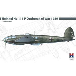 1:72 Heinkel He-111 P Outbreak of War 1939 - Niemiecki samolot bombowy - Hobby2000 72076 / Hasegawa