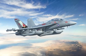 1:48 McDonnell Douglas F/A-18 F SUPER HORNET GLOVER - Italeri 2824