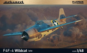 1:48 Grumman F4F-4 WILDCAT late - Amerykański pokładowy samolot myśliwski - Eduard 82203 [ProfiPack]