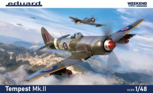1:48 Hawker TEMPEST Mk.II seria 1 - Brytyjski samolot myśliwski - Eduard 84190 [weekend edition]