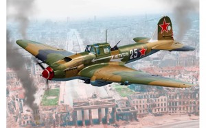 1:48 Iliuszyn IŁ-2m3 STURMOVIK Berlin 1945  - Academy 12357 / Accurate