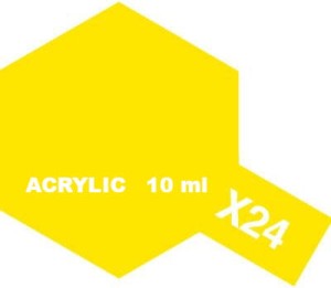 Tamiya Farba Akrylowa X-24 CLEAR YELLOW 10 ml - 81524