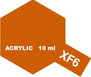Tamiya Farba Akrylowa XF- 6 METALIC COPPER 10 ml - 81706