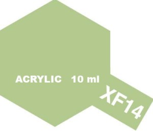 Tamiya Farba Akrylowa XF-14 FLAT J.A. GREY 10 ml - 81714