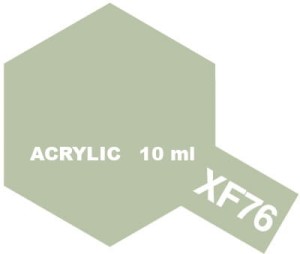 Tamiya Farba Akrylowa XF-76 FLAT GRAY GREEN IJN (Kure Arsenal) 10 ml - 81776