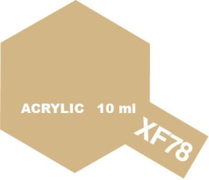 Tamiya Farba Akrylowa XF-78 FLAT WOODEN DECK TAN 10 ml - 81778