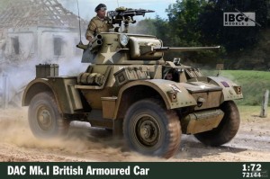 1:72 DAC Mk.I British Armoured Car- IBG 72144