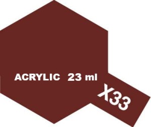 Tamiya Farba Akrylowa X-33 METALIC BRONZE 23 ml - 81033