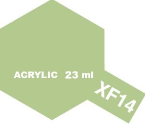 Tamiya Farba Akrylowa XF-14 FLAT J.A. GREY 23 ml - 81314