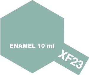 Tamiya Color Enamel Paint XF-23 Flat LIGHT BLUE 10 ml - 80323