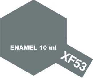 Tamiya Color Enamel Paint XF-53 Flat NEUTRAL GREY 10 ml - 80353