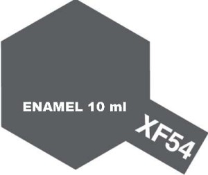 Tamiya Color Enamel Paint XF-54  Flat DARK SEA GREY 10ml - 80354