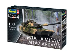 1:72 M1A2 ABRAMS / M1A1 AIM(SA) - Revell 03346