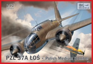 1:72 PZL.37 A ŁOŚ - IBG 72511