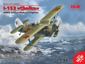 1:48 Polikarpow I-153 CZAJKA - Radziecki samolot myśliwski - ICM 48095