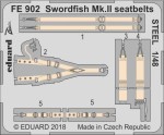 1:48 Elementy fototrawione SWORDFISH Mk.II pasy [Tamiya] - Eduard FE902