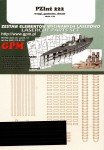 1:25 Elementy wycinane laserowo do PZInż.222 - GPM 412
