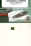 1:25 Elementy wycinane laserowo do UNIVERSAL CARRIER Mk.I - GPM 376