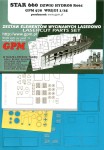 1:25 Elementy wycinane laserowo do STAR 660 & HYDROS R061 - GPM 578