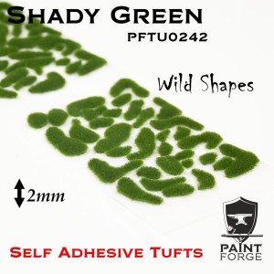TUFTS 2mm SHADY GREEN - Paint Forge PFTU0242