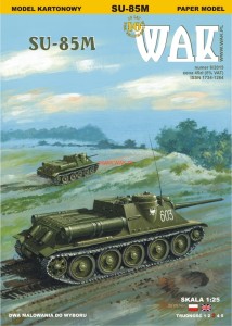 1:25 SU-85M Radzieckie działo samobieżne - WAK 2015/6