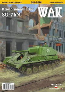 1:25 SU-76M Radzieckie działo samobieżne - WAK 2018/4