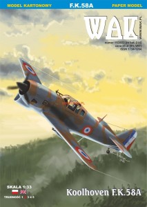 1:33 KOOLHOVEN F.K.58A - WAK 214 2022/11