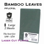 LIŚCIE BAMBUSA rozmiar L - 2 arkusze - Paint Forge PFLCP2L