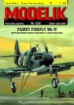 1:33 Fairey FIREFLY Mk.IV - Modelik 2501