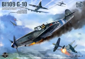 1:35 Messerschmitt Bf-109 G10 w/ WGr.21 & Full Engine and Weapon Interior  - Border BF-013