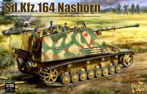 1:35 Sd.Kfz.164 NASHORN early.command w/4 figures - Border Model BT-024