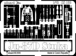 1:72 Elementy fototrawione Junkers Ju-87 D Stuka [Italeri] - Eduard SS133