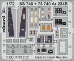 1:72 Elementy fototrawione Arado AR-234 B [Hobby2000 Dragon] - Eduard SS740