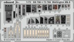 1:72 Elementy fototrawione WELLINGTON Mk.II [Airfix] - Eduard SS766