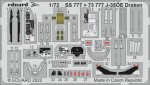 1:72 Elementy fototrawione J-35 OE DRAKEN [Hobby2000 Hasegawa] - Eduard SS777