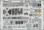 1:72 Elementy fototrawione F-14 B TOMCAT [Academy] - Eduard SS800