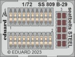 1:72 Elementy fototrawione B-29 SUPERFORTRESS pasy [Academy, Hobby2000] - Eduard SS809