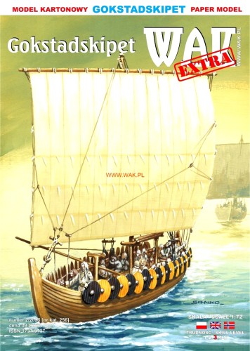 WAK 256 GOKSTADSKIPET (Snekkar)