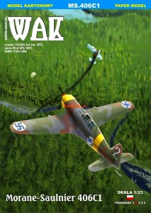 1:33 Morane-Saulnier MS.406 C1 - WAK 257 2025/11