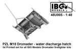 1:48 Elementy 3D druk PZL M18 DROMADER Water Discharger - IBG 48U005