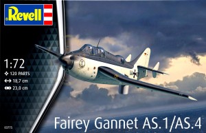1:72 Fairey GANNET AS.1 / AS.4 - Brytyjski samolot patrolowo-bombowy - Revell 03775