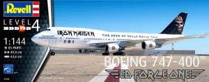 1:144 Boeing 747-400 IRON MAIDEN - Revell 03780