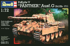 1:72 Pz.Kpfw. V PANTHER Ausf.G (Sd.Kfz. 171) - Revell 03171