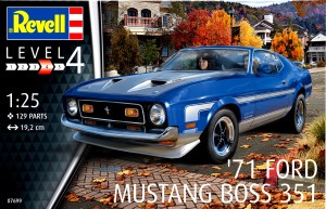 1:24 Ford MUSTANG BOSS 351 1970 - Revell 07699