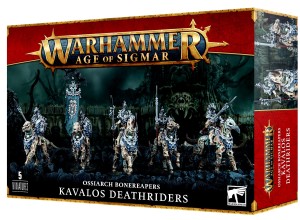 Warhammer AGE OF SIGMAR - Grand Aliance Death - Ossiarch Bonereapers - KAVALOS DEATHRIDERS  94-27
