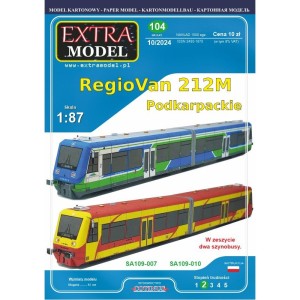 REGIOVAN 212M Podkarpackie - EXTRA MODEL 104