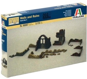 1:72 ACCESORIES AND RUINS - Italeri 6087